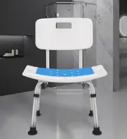 Non-slip Bath Chair Elderly Bath Tub Aid Seat Bathroom Bath Chair Shower Stool Seat Cushion Safe Bathroom Environment
