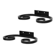 2Pcs Wall Mounted Wine Glass Rack, Wine Glass Holder Metal Wine Glass6046