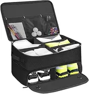 Golf Cart Bag, Golf Locker Shoe Organizer, Multi-pocket Design Large Capacity Waterproof, Car Golf Storage Pouch Container