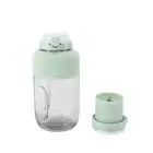 (Light Green)Large Capacity Portable Juicer Blender Electric Juicer Cup For