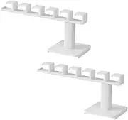 GAXIRE 2pcs Wall Mounted Hat Rack Multifunctional Adhesive Hook for Baseball Caps Coats and Scarves Stylish Organizer for Living Room Closet Entryway and Laundry