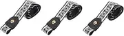 [Minkissy] 3pcs No Buckle Elastic Belt for Women Men Stylish Waist Tightener for Jeans Shorts Outdoor Activities Versatile Design for Comfort and Fashion