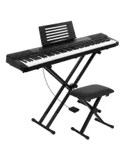 [Alpha] 88 Keys Electronic Piano Keyboard with Stand Stool Pedal