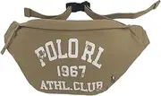 [POLO RALPH LAUREN] Graphic Canvas Waist Pack Graphic Rustic Tan, Rustic tan, Free Size