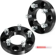SCITOO 2pcs 1" Wheel adapters 5x5 to 5x4.5 with Studs 1/2" Bore 82.5mm Compatible with for Commander 2006-2010, for Grand for Cherokee 1999-2010, for Wrangler 2007-2018