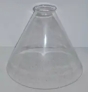 Visual Comfort Katie Conical Seeded Glass Cone Shade Replacement TOBGLFG6SG