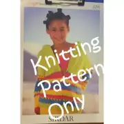 New Sirdar 4291 Tango Girls Full Zip Hoodie Jacket Double Knitting Pattern