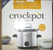 CLASSIC by SUNBEAM - CROCKPOT / SLOW COOKER 2 QT ROUND - THREE HEAT SETTINGS