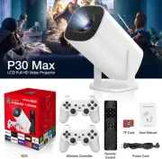 Arcade Vision Projector Video Game 4K Console P30 Max BT 5.0 Home Cinema