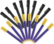 COOPHYA 16pcs Water-based Money Detector Pen for Cashiers Tellers Fake Tester Compact Portable Currency Checker Go Verification