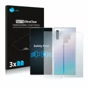 Samsung Galaxy Note 10 Plus (Front + Back) , 6 x ULTRA Clear Screen Protector