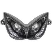 Mask Light 2 Carbon Bands LED Bianchi MBK 50 Nitro 1997-2014
