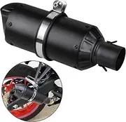 38 51mm Universal Motorcycle Muffler Exhaust Slip on Exhaust Pipe 1.5" 2" inlet with Silencer Removable DB Killer For Dirt Bike Street Bike Scooter ATV