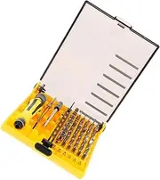 NUOBESTY 1 Set Precision Screwdriver Set Multi Use Tool for Electronics Repair Comfortable Grip Durable Design for Mobile Phones Laptops Glasses and Watches
