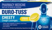 Duro-Tuss Chesty Cough Lozenges Lemon Flavour 24
