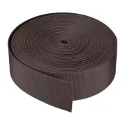 Flat Nylon Webbing Strap 2 Inch 20 Yards Brown for Backpack, Luggage-rack
