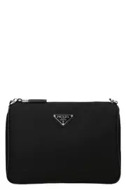PRADA Logo Nylon Crossbody Bag