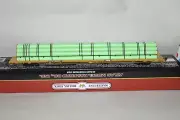 HO scale Atlas TTX PTTX Trailer Train F89J 89' flat car w/ gas pipes load