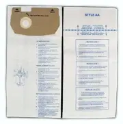 DVC Eureka Style AA Whirlwind Micro Allergen Vacuum Cleaner Bags [ 9