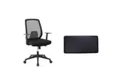 Loctek YZ201 Ergonomic Sit & Standing Bundle Mesh Office Chair With Anti-Fatigue