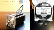 Nema 23 Stepper Motor 3.5A 600oz in. & 18/4 Prebuilt Double Shield Motor Cable