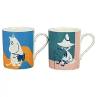 在飛比找蝦皮商城優惠-日本山加 YAMAKA 日本製 moomin 陶瓷馬克杯兩件