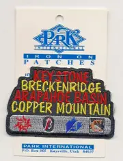 Summit County Colorado Souvenir Ski Snowboard Patch