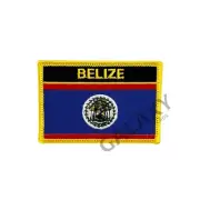 Belize Patch / Belize Flag / Iron On