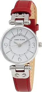 [Anne Klein] Women's Leather Strap Watch