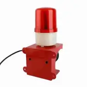 Industrial Alarm Audible And Visual LED Strobe Alarm Sound Security Siren New