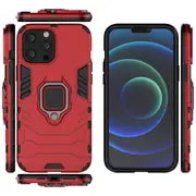 With Ring Stand Cover Case For iPhone13 Pro Max - Red
