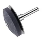 1x Silver Lawn Mower Blade Sharpener For Electric/Hand Drill Garden Tool
