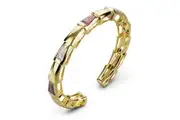 Adjustable Phalanges Open Cut Ring in Shades of Pink