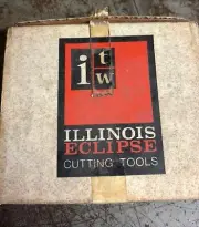 Illinois Eclipse 7111 Side Mill Milling Cutter 4" x 3/4" x 1" ME-30
