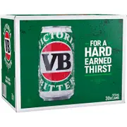 [Victoria Bitter] Victoria Bitter Block Can 375mL