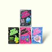 4 Packs Pop Rocks Variety Flavor Popping Candy .33oz ( Mix & Match Flavors! )