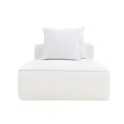 [James Lane] Riley Sofa Modules Slip Covers Muse Frost