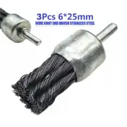 Wire Wheels Wire End Brush Wire Rotary Paint Heavy Duty Multi-function Practical