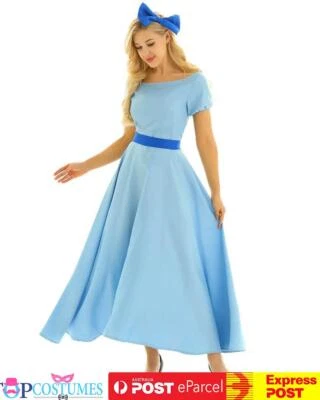 Peter Pan Cosplay Wendy Moira Angela Darling Book Week Cosplay Costume Dress
