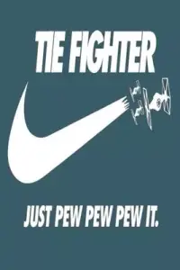 在飛比找博客來優惠-Tie Fighter Just Pew Pew It: D