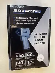 Blackridge Pro 1/2” Drive Mini Air Impact Wrench (572900) - New