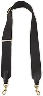 Purse Strap 5cm Wide Canvas Fabric Strap Solid Color Bag Strap Messenger Shoulder Bag Belt In Cowskin Leather Bag Parts Adjustable Straps