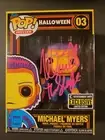 POP! MOVIES NICK CASTLE CERTIFIED AUTOGRAPH BLACK LIGHT POP!! EXCLUSIVE!! #03