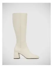 [Wittner] Narah Long Boot in Winter White Leather
