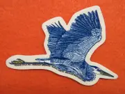 Beer Collectible STICKER ~ FREMONT Brewing Co ~ Seattle, WA ~ Blue Heron Bird