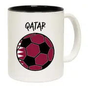 Qatar Football Country Supporter - Soccer Coffee Mug Cup - Gift Boxed