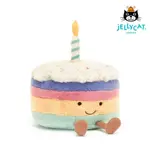 JELLYCAT趣味彩虹生日蛋糕/ 26CM ESLITE誠品