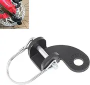Angled Elbow Bike Trailer Hitch 12mm Bicycle Steel Hitch Coupler Bike Coupler Attachment Adapter 90 Degree Children Trailers Adapter Replacement Connector Child Pet Cargo Cycling Rear Carrier