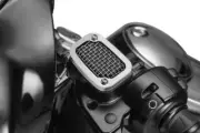 Kuryakyn Chrome Mesh Master Cylinder Clutch Cover For HD RG Ultra FLTRU 2014-16