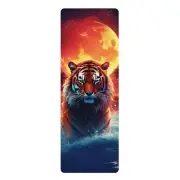 Tiger Moon Strength Rays All Chakras Flow Energy Balancing Love Foam Yoga Mat #2